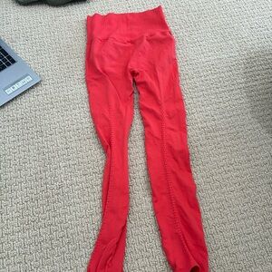 free people high rise good karma leggings with ribbed top